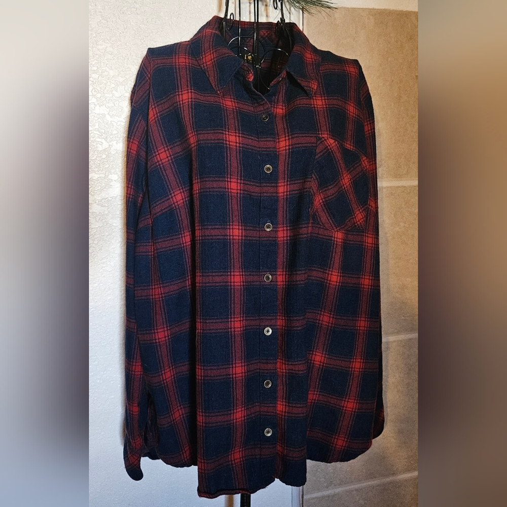 Lee Riders Flannel Shirt - Picture 5 of 6